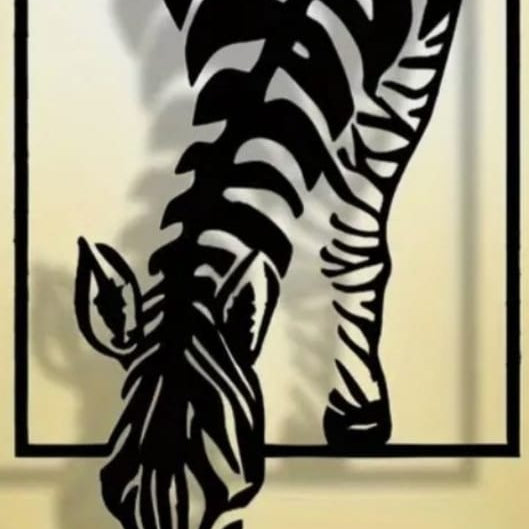 Zebra Grace Wall Art