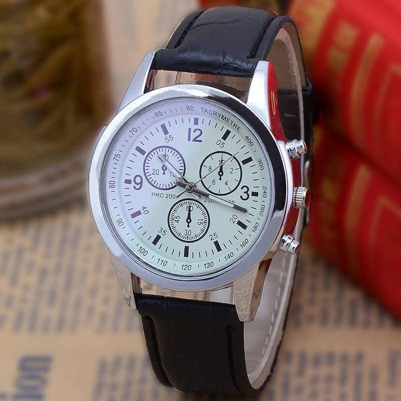 Shahbaz Titan – Leather Strap Watch