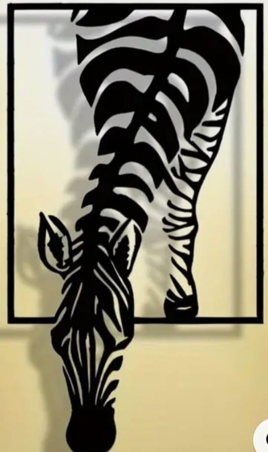 Zebra Grace Wall Art