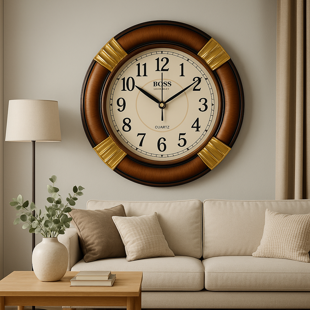 Aurora Luxe Wall Clock