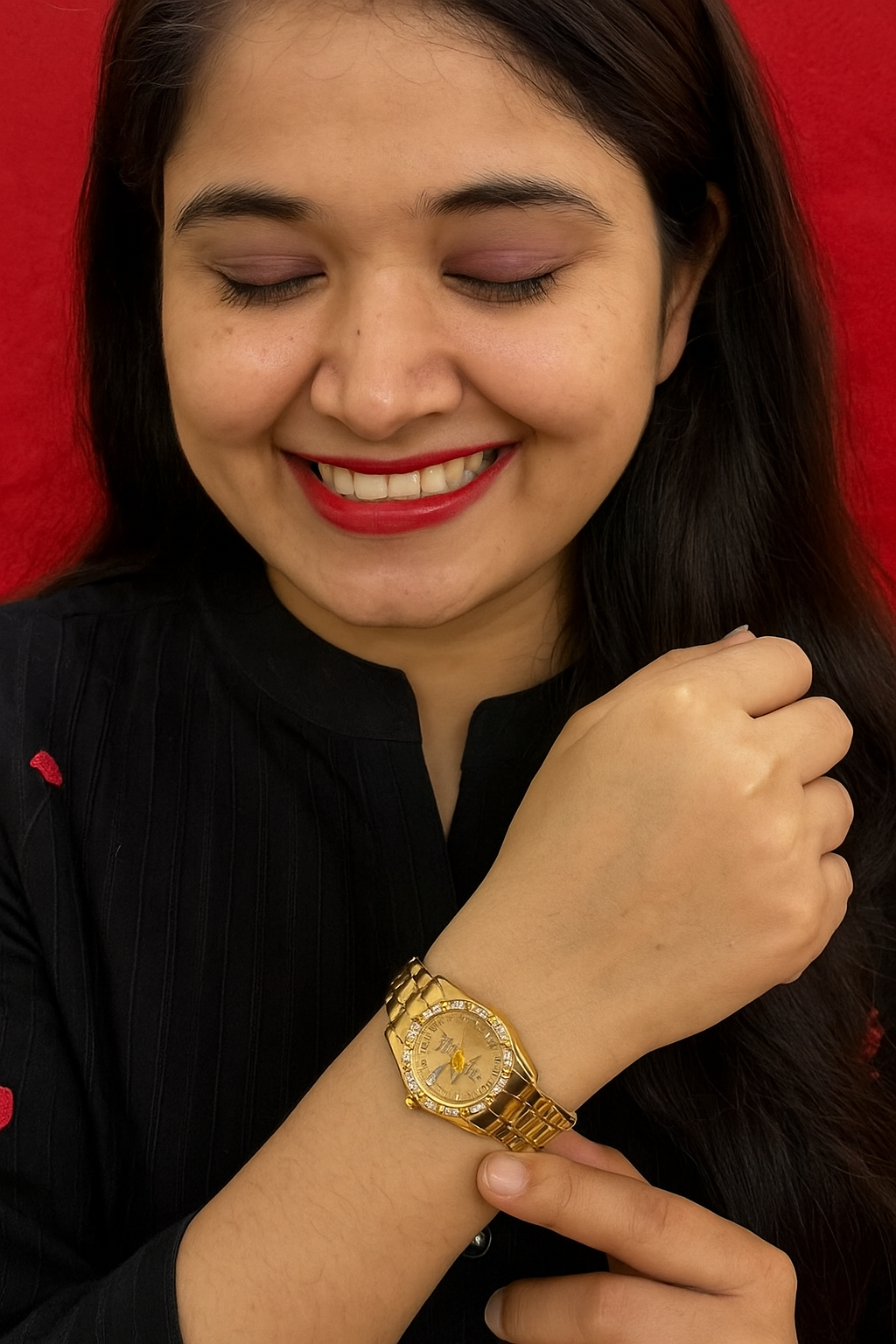 Luxury Golden Watch