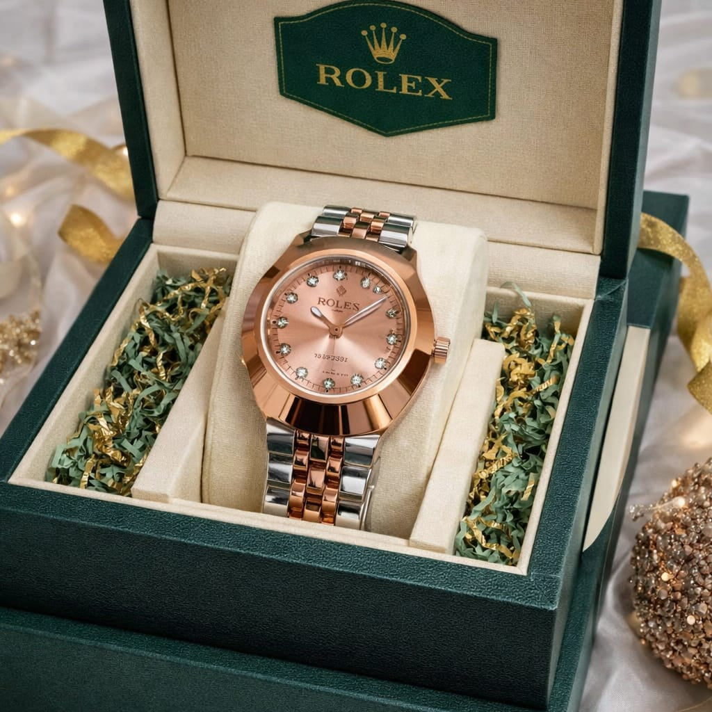 Solviera Royale – Golden Glam Watch