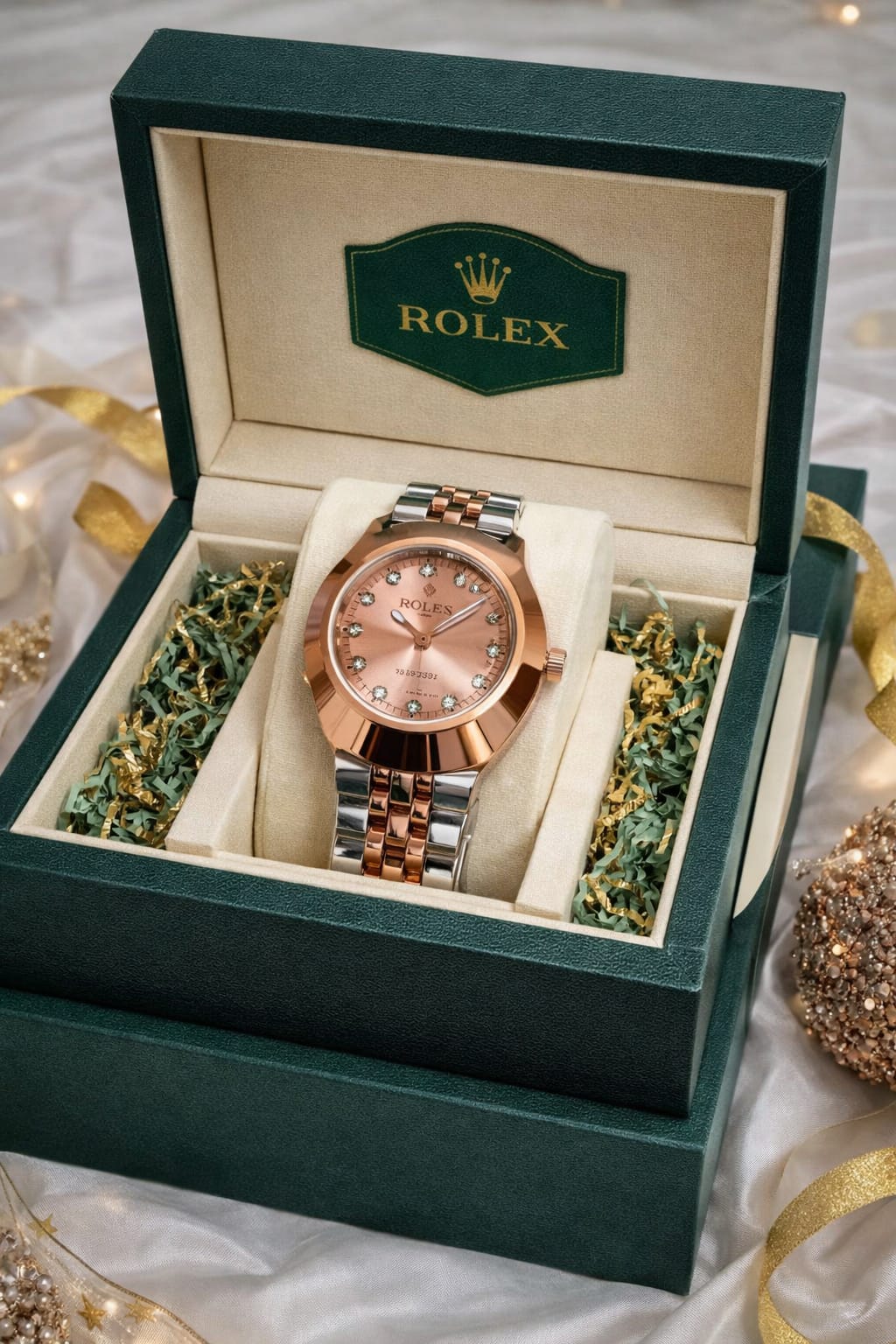 Solviera Royale – Golden Glam Watch