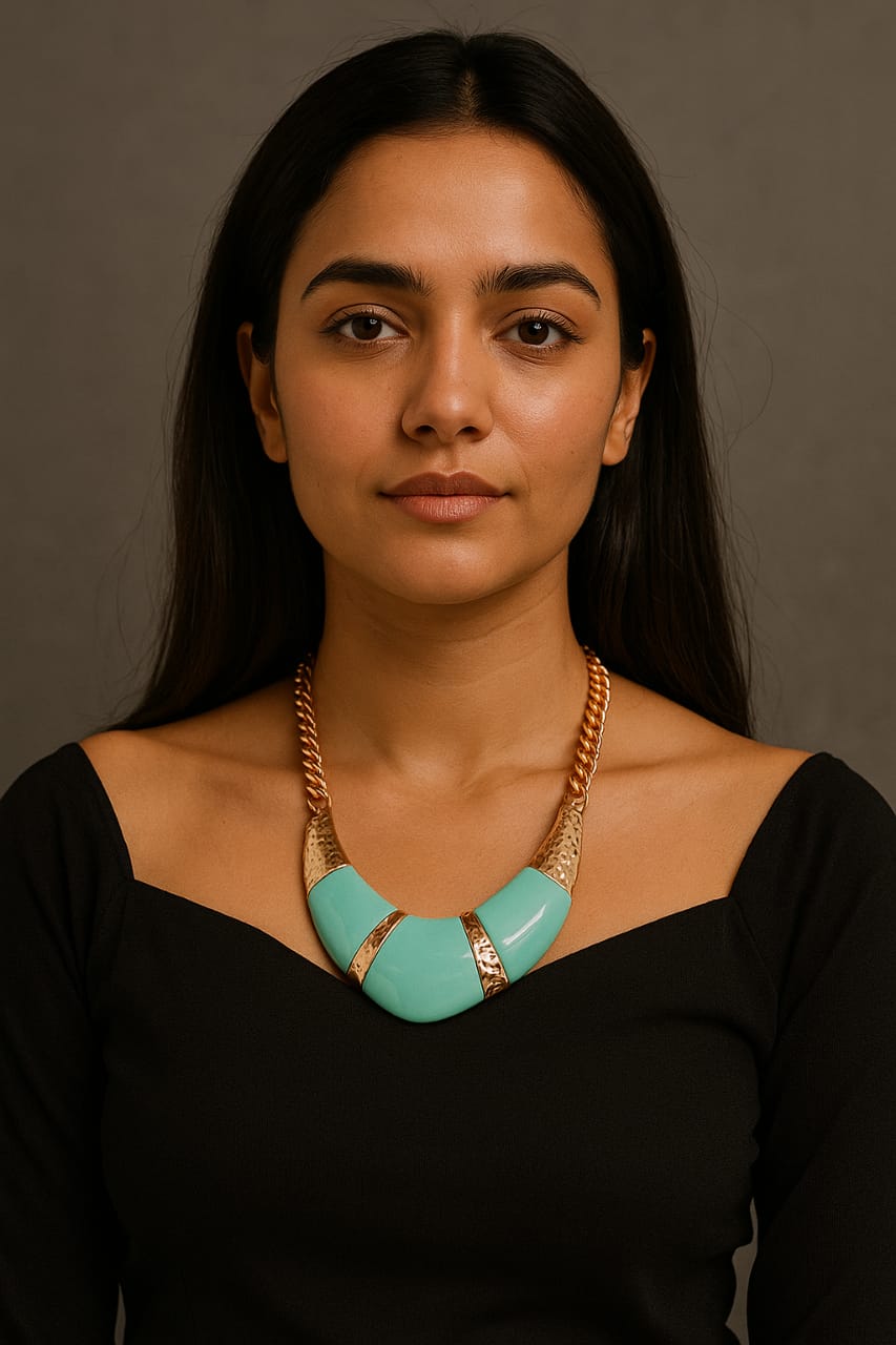 Feroza Stone Stylish Necklace